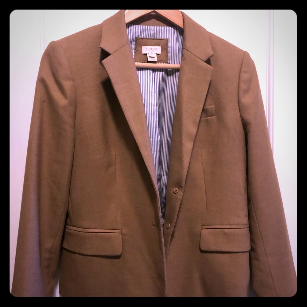 J.Crew Tan Blazer